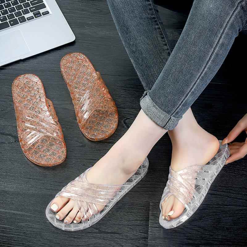Home Cooking In - Anti-Slip Rubber Crystal Cooked Sandals for