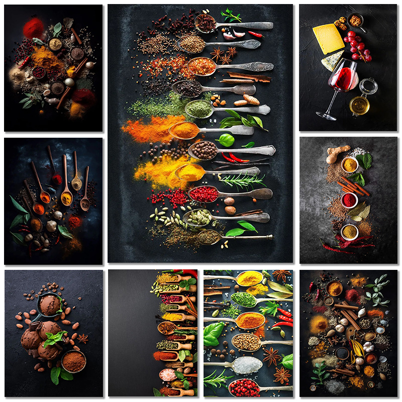 Home Cooking Oil - Modern Cooking Herbs Spices Sushi Utensils
