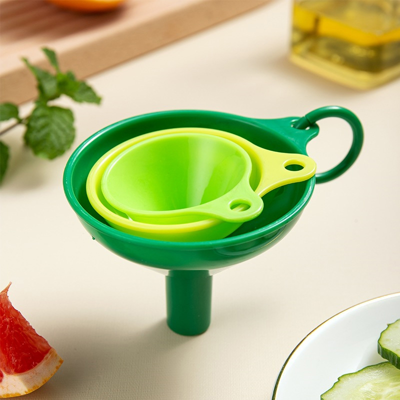 3Pcs Set Kitchen Funnel Dispen - Home Cooking Help บทวิจารณ์และราคา