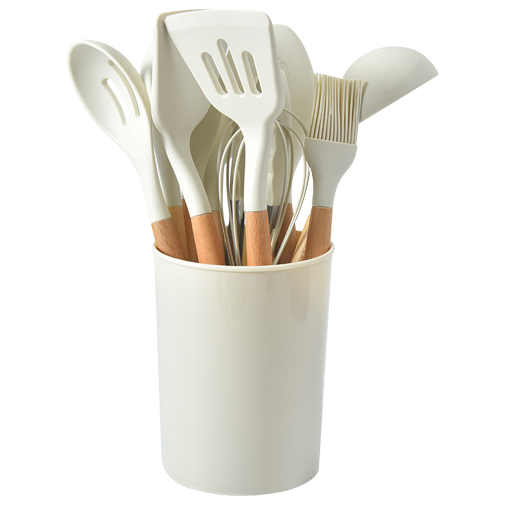 12Pcs Kitchen Utensil Set Heat - Home Cooking Utensil Set บทวิจารณ์และราคา