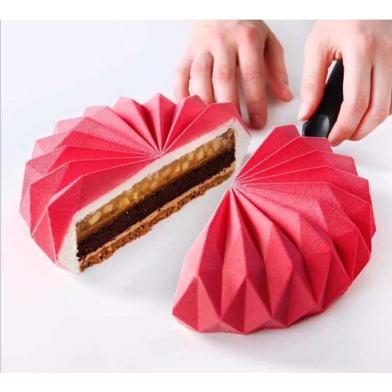 3D Round French Mousse Cake Si - Home Cooking Recipes บทวิจารณ์และราคา