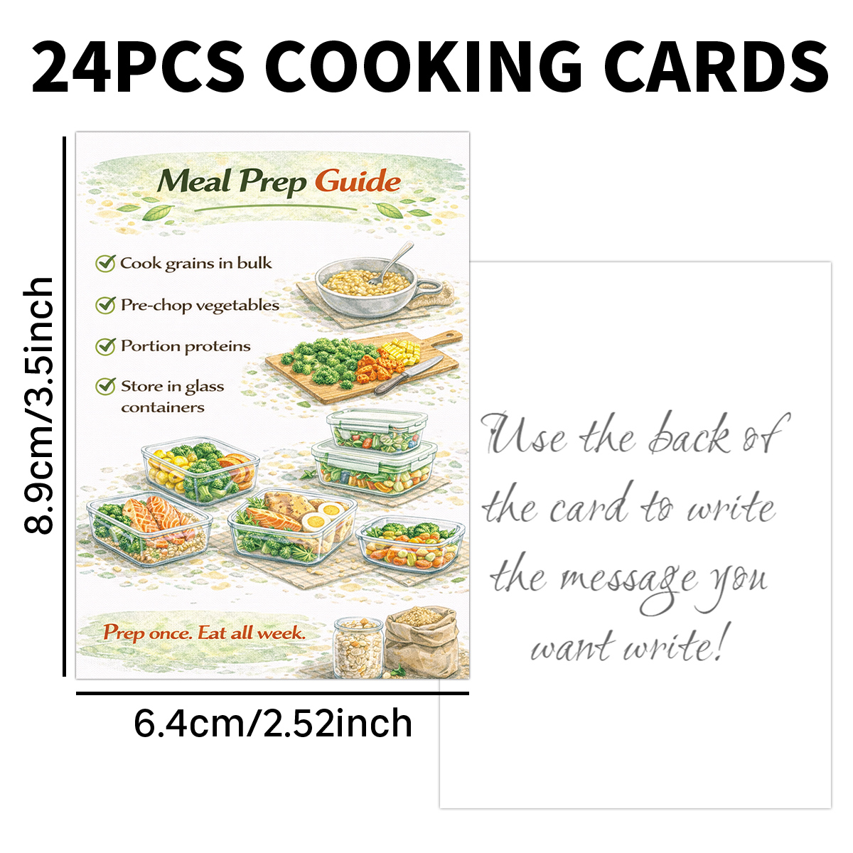 24pcs Cooking Recipe Cards Wit - Home Cooking Recipes บทวิจารณ์และราคา