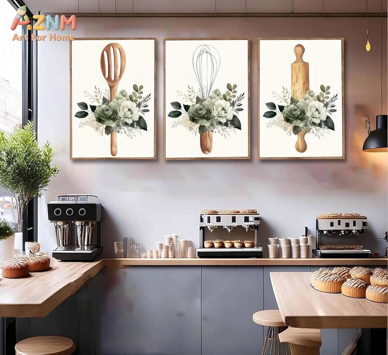 AZNM Kitchen Utensils Floral C - Home Cooking Oil บทวิจารณ์และราคา