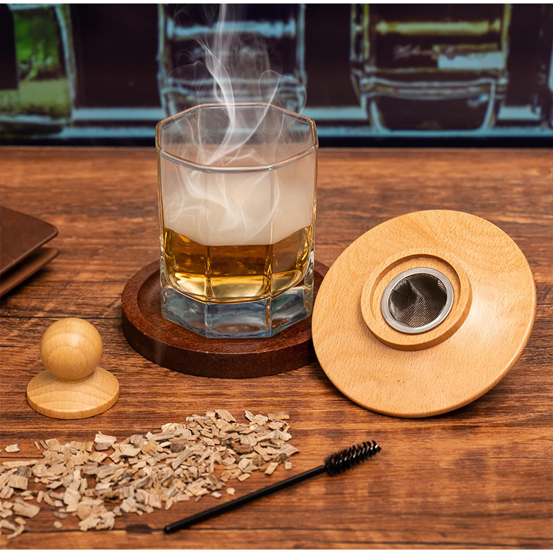 Premium Whiskey Cocktail Smoke - Smoker Box Wood Chip บทวิจารณ์และราคา