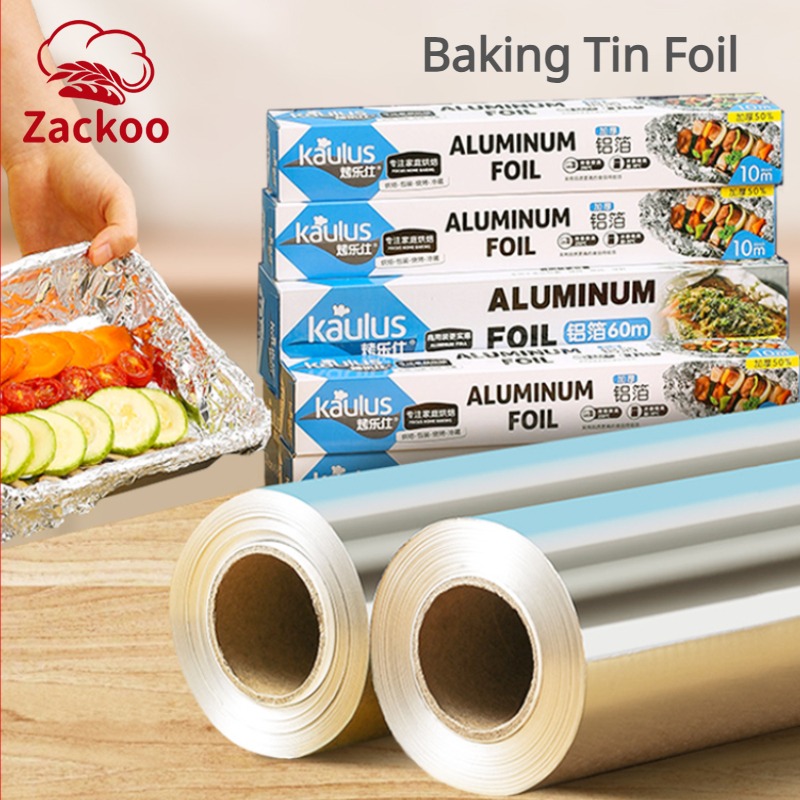 Zackoo 10/20/40M Aluminium Foi - Home Cooking Oil บทวิจารณ์และราคา