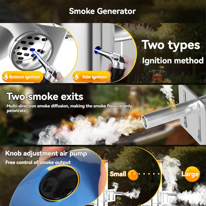 Electric Wood Chip Smoke Box P - Smoker Box Wood Chip บทวิจารณ์และราคา