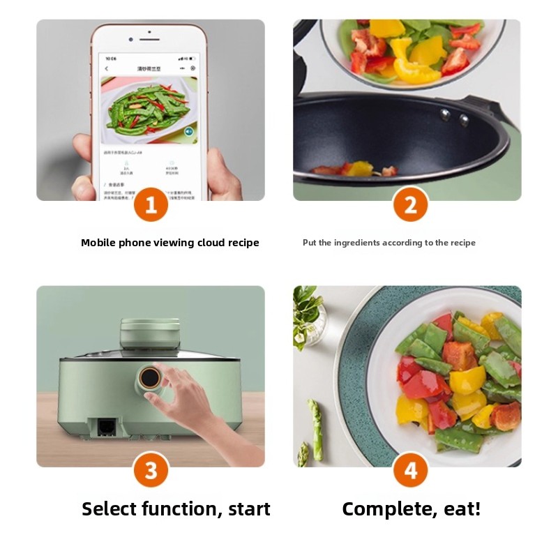 Multifunctional Cooking Machin - Home Cooking Robot บทวิจารณ์และราคา