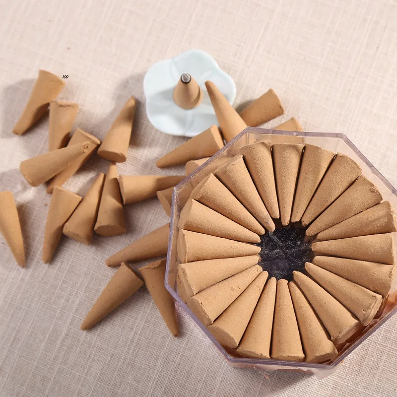 100Pcs Sandalwood Incense Cone - Smoker Box Wood Chip บทวิจารณ์และราคา