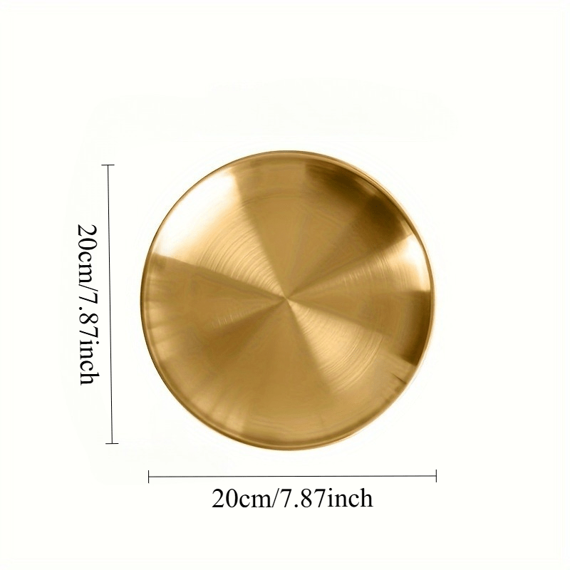 2pcs, Golden Pizza Plates, Sta - Home Cooking Recipes บทวิจารณ์และราคา