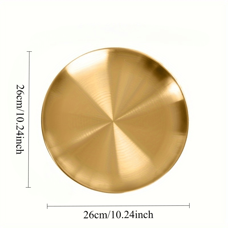2pcs, Golden Pizza Plates, Sta - Home Cooking Recipes บทวิจารณ์และราคา