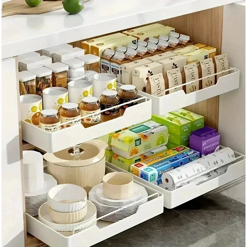 Under Sink Organizer Sliding P - Home Cooking Recipes บทวิจารณ์และราคา