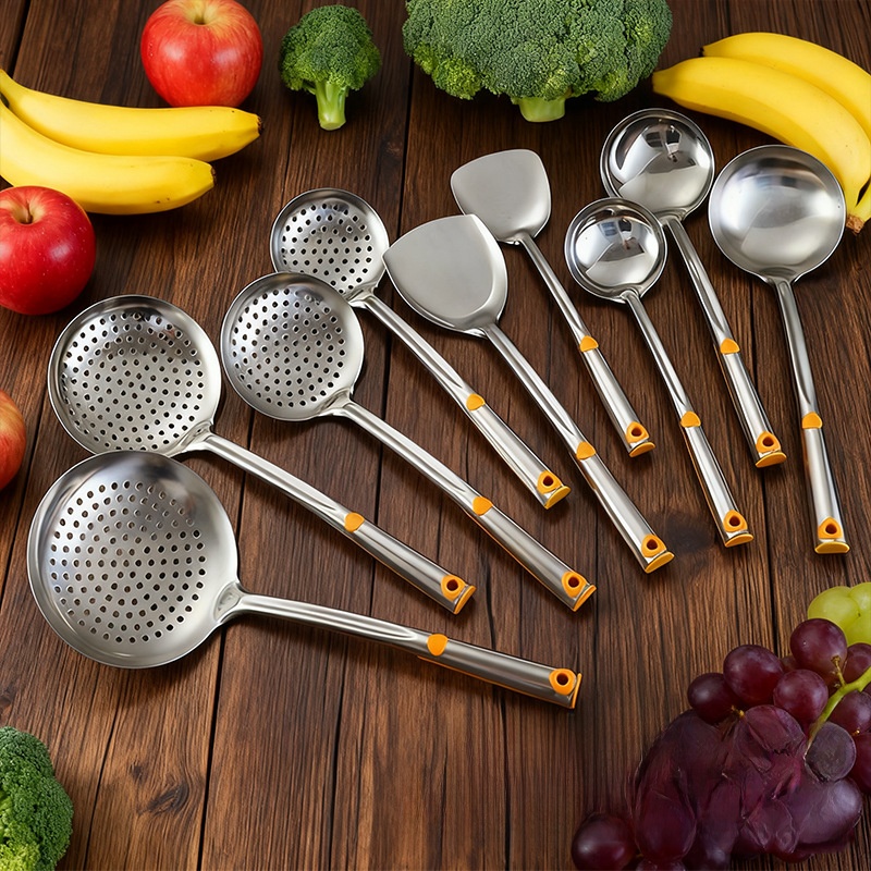 Stainless Steel Thickened Kitc - Home Cooking Utensil Set บทวิจารณ์และราคา