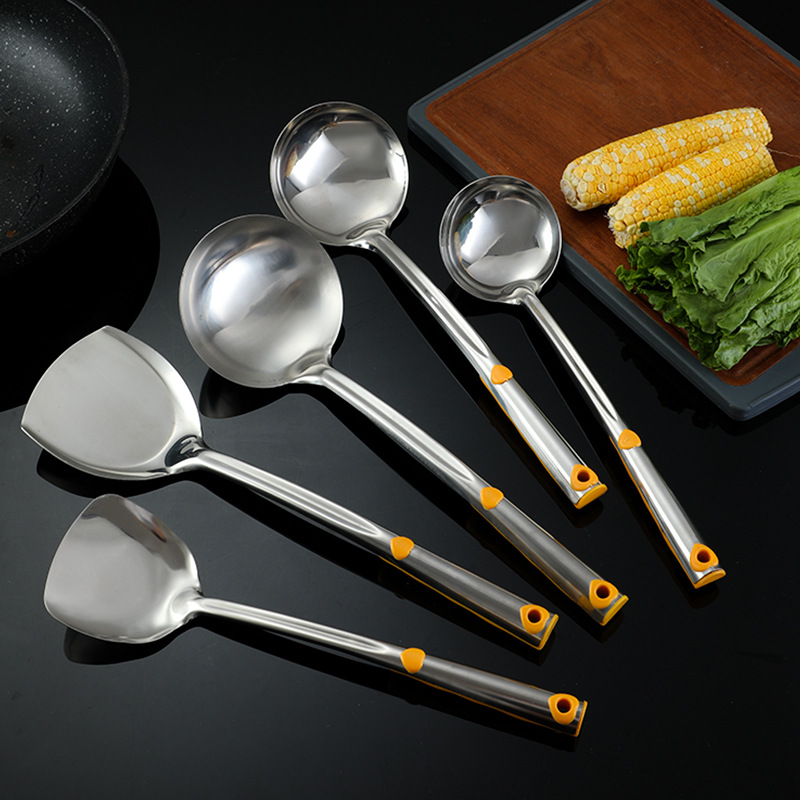 Stainless Steel Thickened Kitc - Home Cooking Utensil Set บทวิจารณ์และราคา