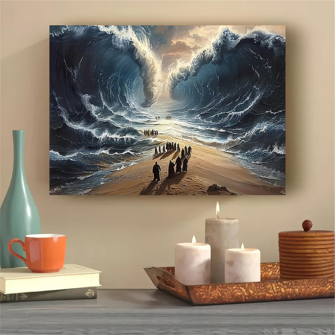 Canvas Wall Art, Frameless Pos - Home Cooking Oil บทวิจารณ์และราคา