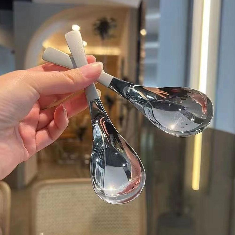 New Long Handle Ramen Wooden S - Home Cooking Utensil Set บทวิจารณ์และราคา