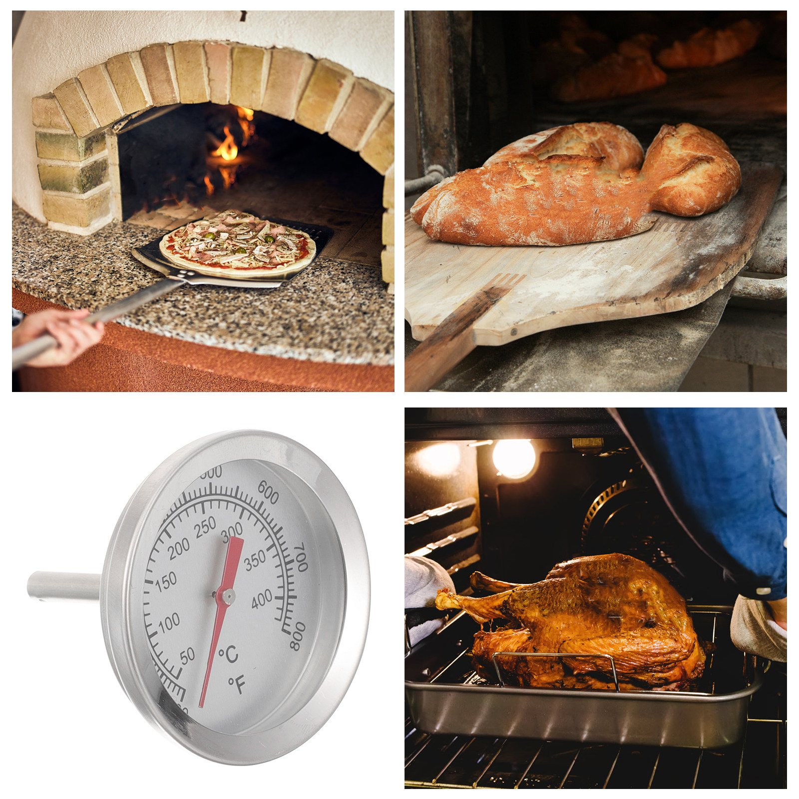 Large Dial Oven Thermometer St - Home Cooking In บทวิจารณ์และราคา