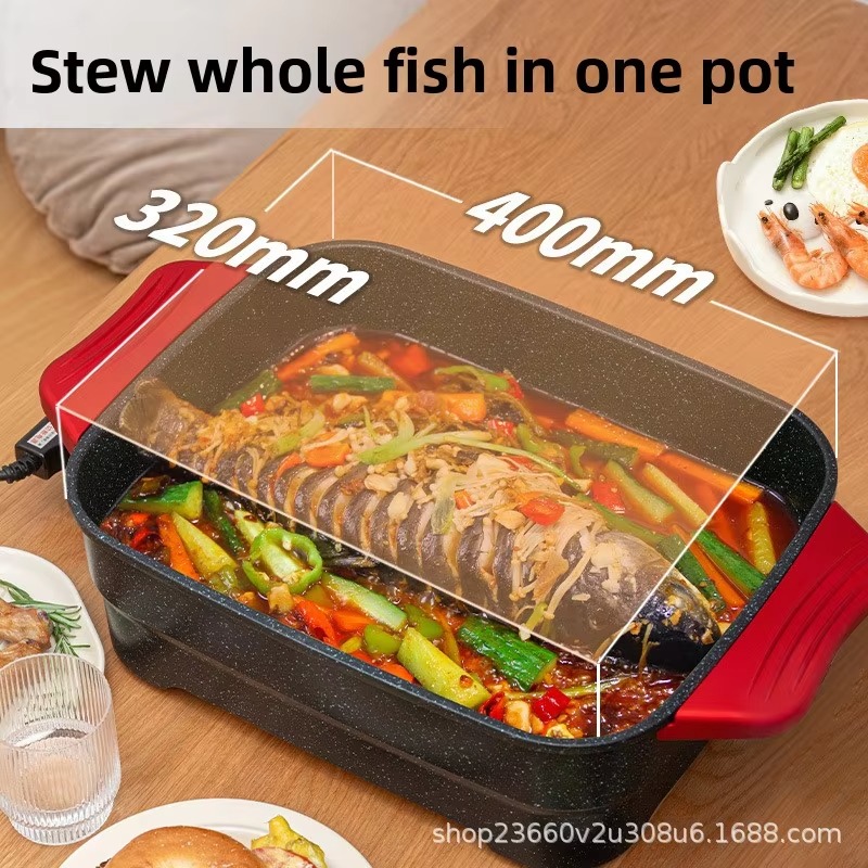 Electric Hot Pot Home Use Mult - Home Cooking In บทวิจารณ์และราคา