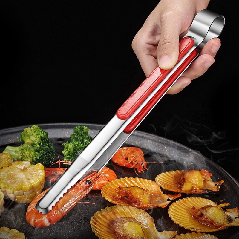 Stainless Steel BBQ Grill Tong - Home Cooking Help บทวิจารณ์และราคา