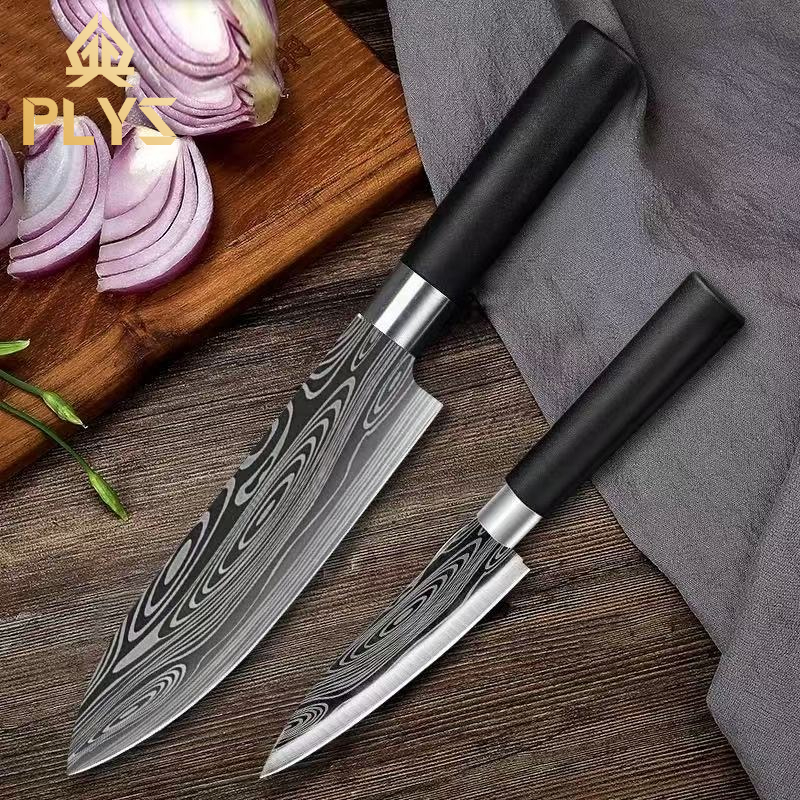 Damascus pattern Kitchen Knife - Home Cooking Help บทวิจารณ์และราคา