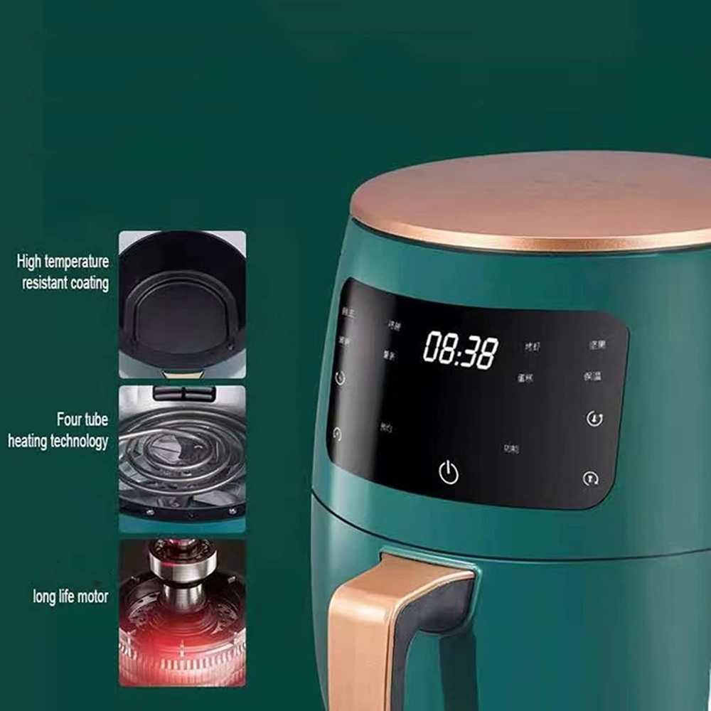 Best 6L Electric Air Fryer Mod - Home Cooking Oil บทวิจารณ์และราคา