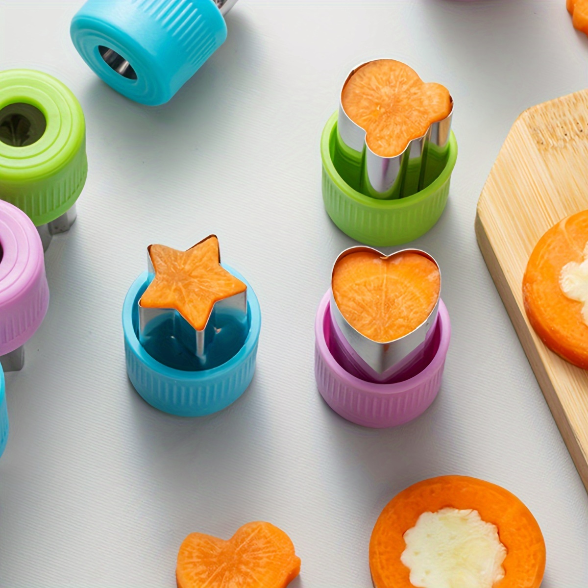 Star Heart Shape Vegetables Cu - Home Cooking Help บทวิจารณ์และราคา