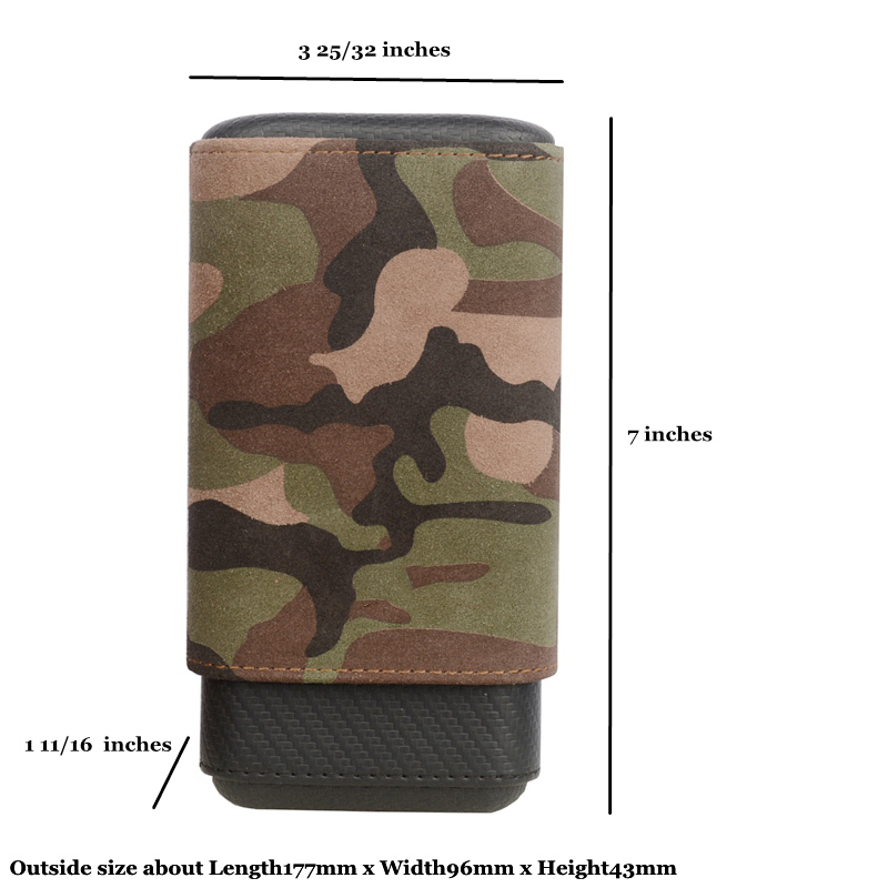 Super Large Cigar Case Camoufl - Smoker Box Wood Chip บทวิจารณ์และราคา