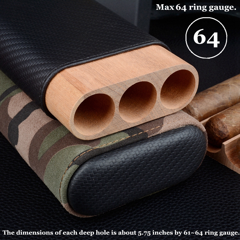 Super Large Cigar Case Camoufl - Smoker Box Wood Chip บทวิจารณ์และราคา