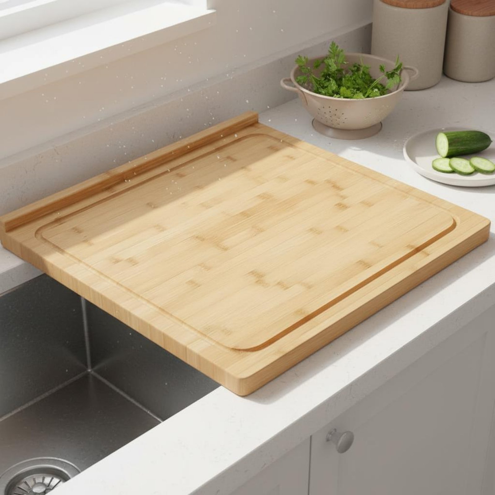 Over the Sink Cutting Board Mu - Home Cooking In บทวิจารณ์และราคา
