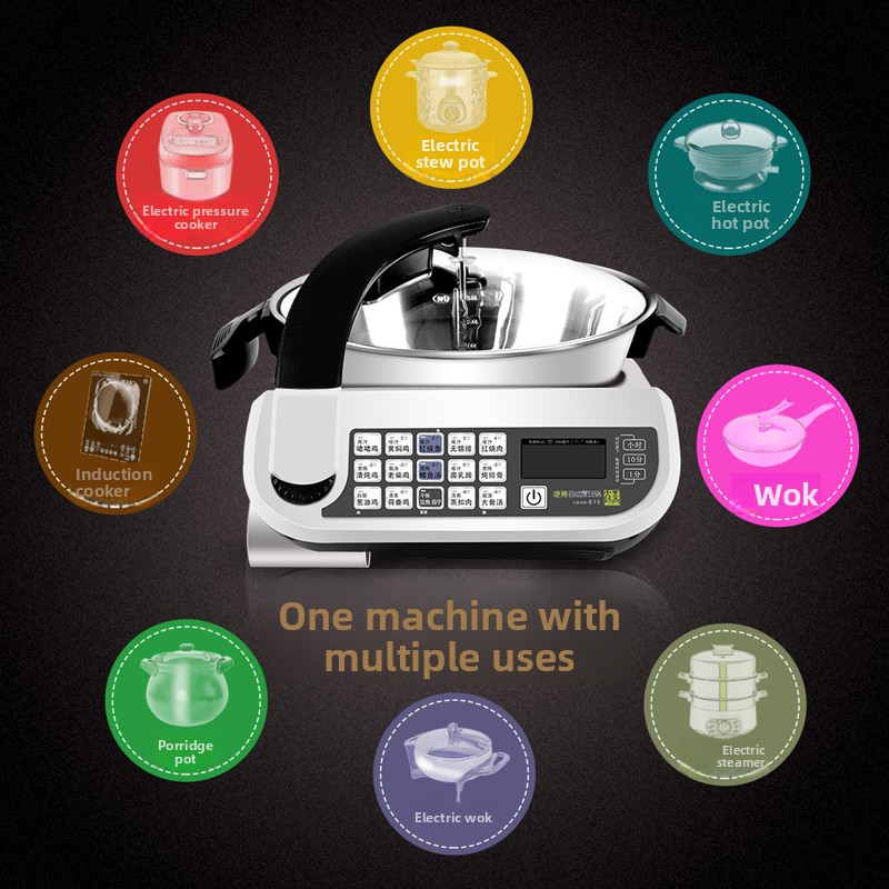 E15 Smart Cooking Robot, Large - Home Cooking Oil บทวิจารณ์และราคา