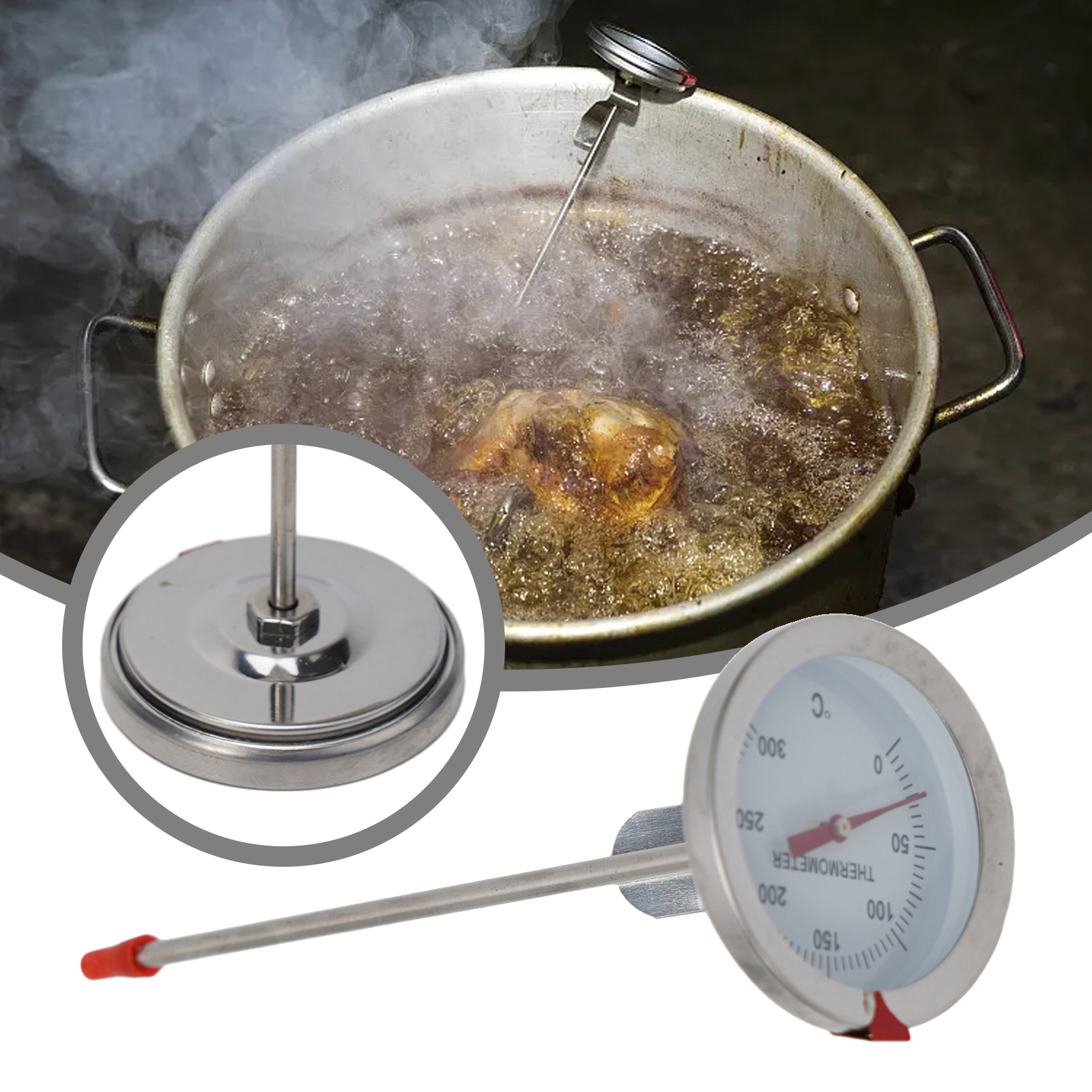 Stainless Steel Probe Thermome - Home Cooking Help บทวิจารณ์และราคา