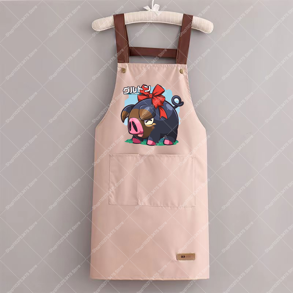 Women Men Fashion Printed Apro - Home Cooking Oil บทวิจารณ์และราคา
