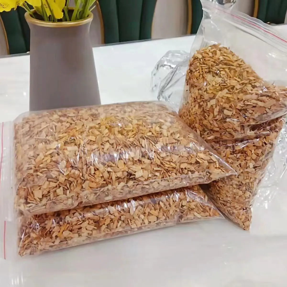 125g/bag Wood Chips Apple Cher - Smoker Box Wood Chip บทวิจารณ์และราคา
