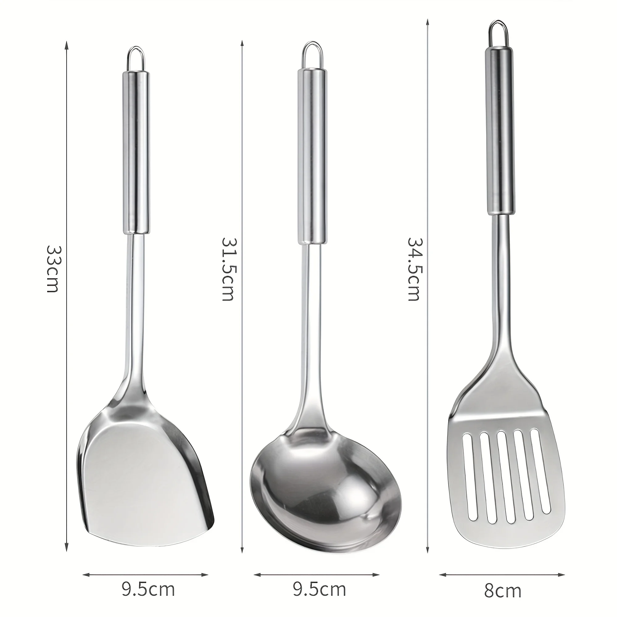 9pcs Cooking Utensil Set, 304  - Home Cooking Utensil Set บทวิจารณ์และราคา