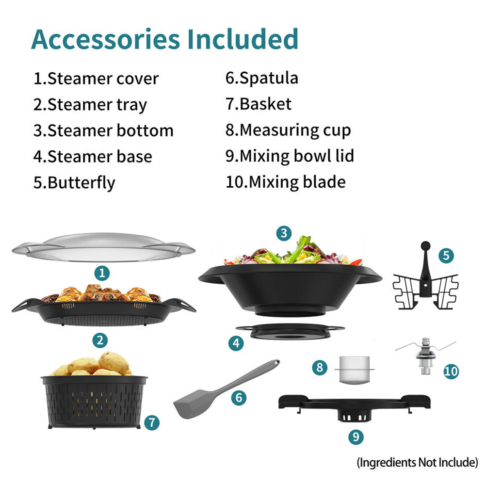 All in One Multifunction Cooki - Home Cooking Robot บทวิจารณ์และราคา