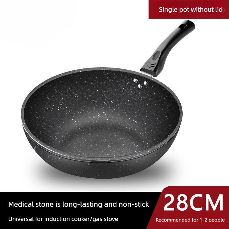 Maifan Stone Cooking Pan Less  - Home Cooking Oil บทวิจารณ์และราคา