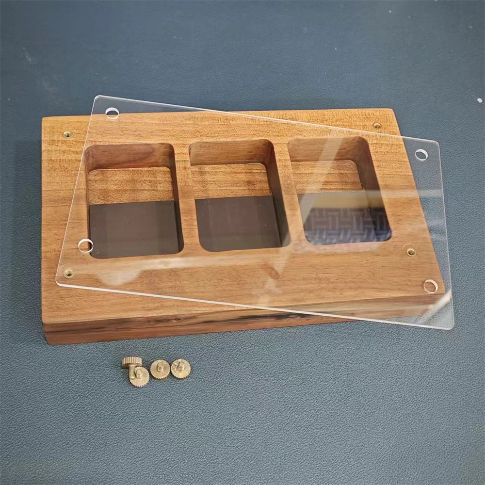 Handmade Solid Wood Lighter Di - Smoker Box Wood Chip บทวิจารณ์และราคา
