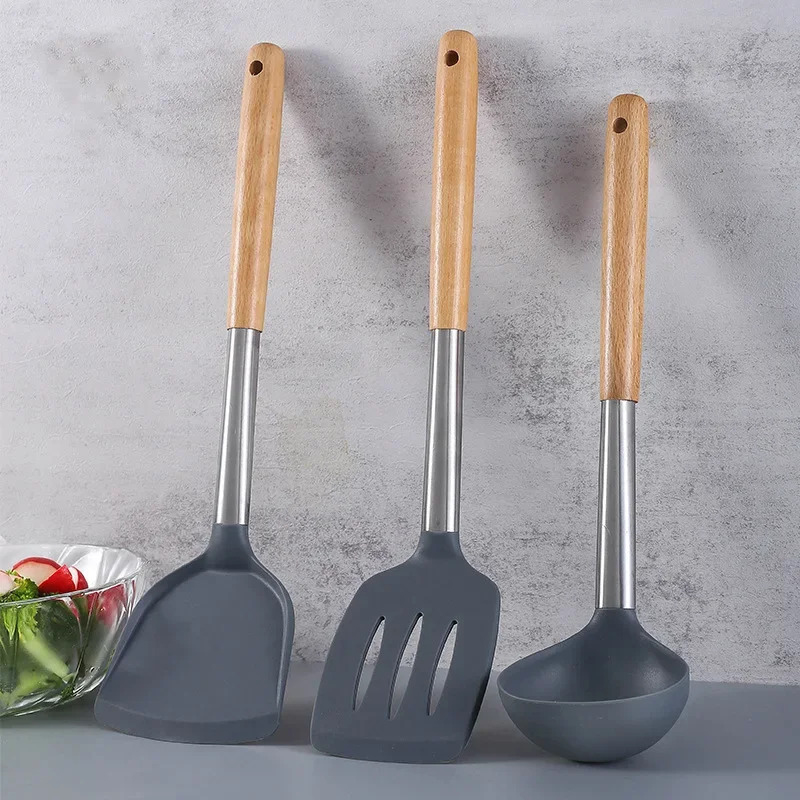 Silicone Cooking Utensil Set/H - Home Cooking Utensil Set บทวิจารณ์และราคา