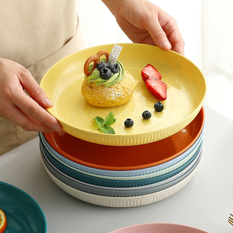 23cm Nordic Wheat Straw Dinner - Home Cooking Recipes บทวิจารณ์และราคา