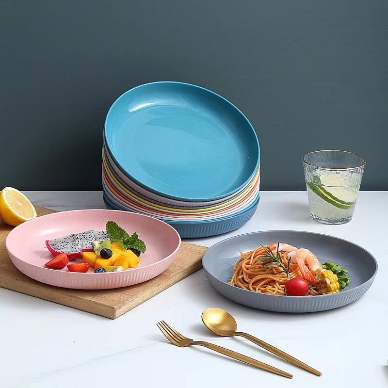 23cm Nordic Wheat Straw Dinner - Home Cooking Recipes บทวิจารณ์และราคา