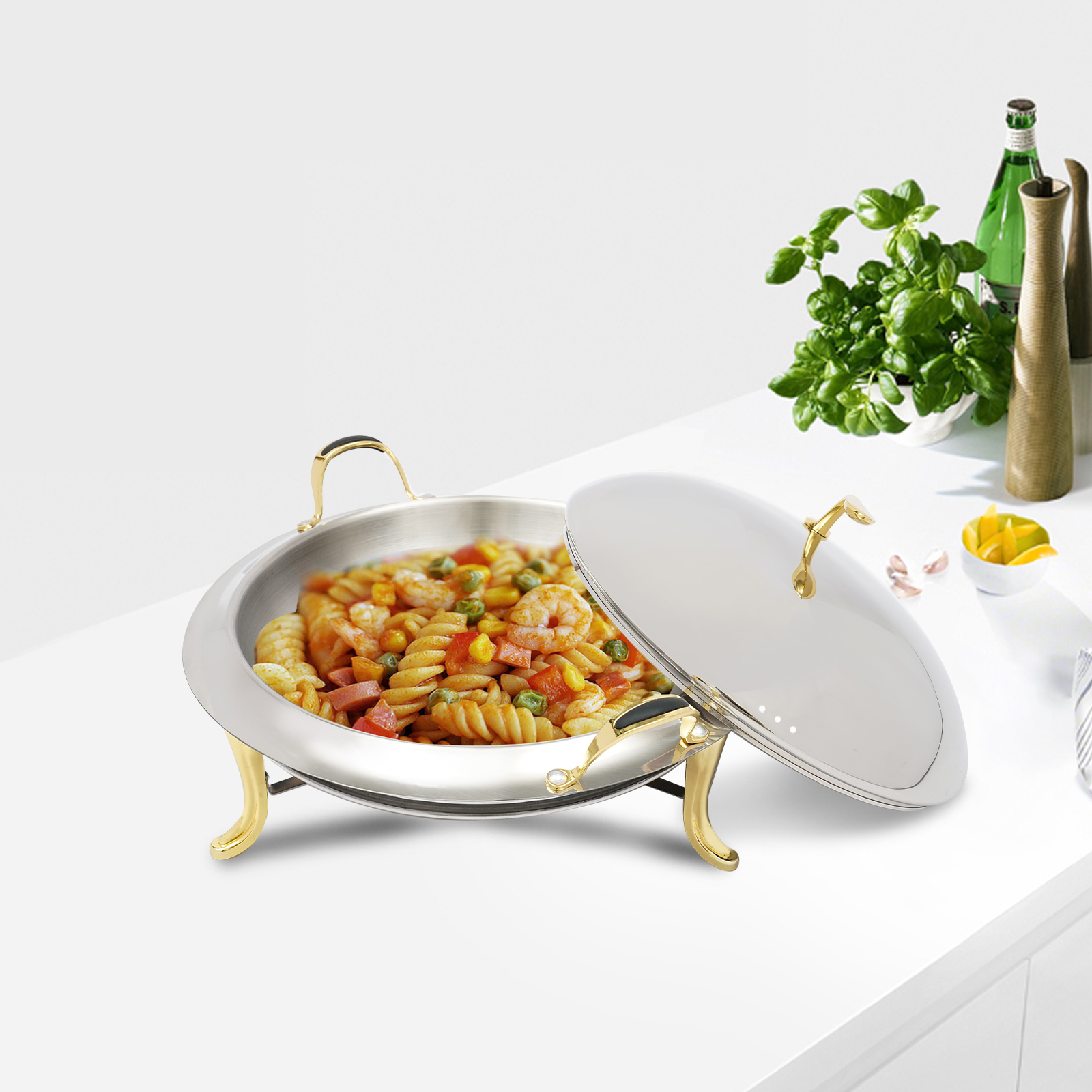 Stainless Steel Chafing Dish,  - Home Cooking Recipes บทวิจารณ์และราคา