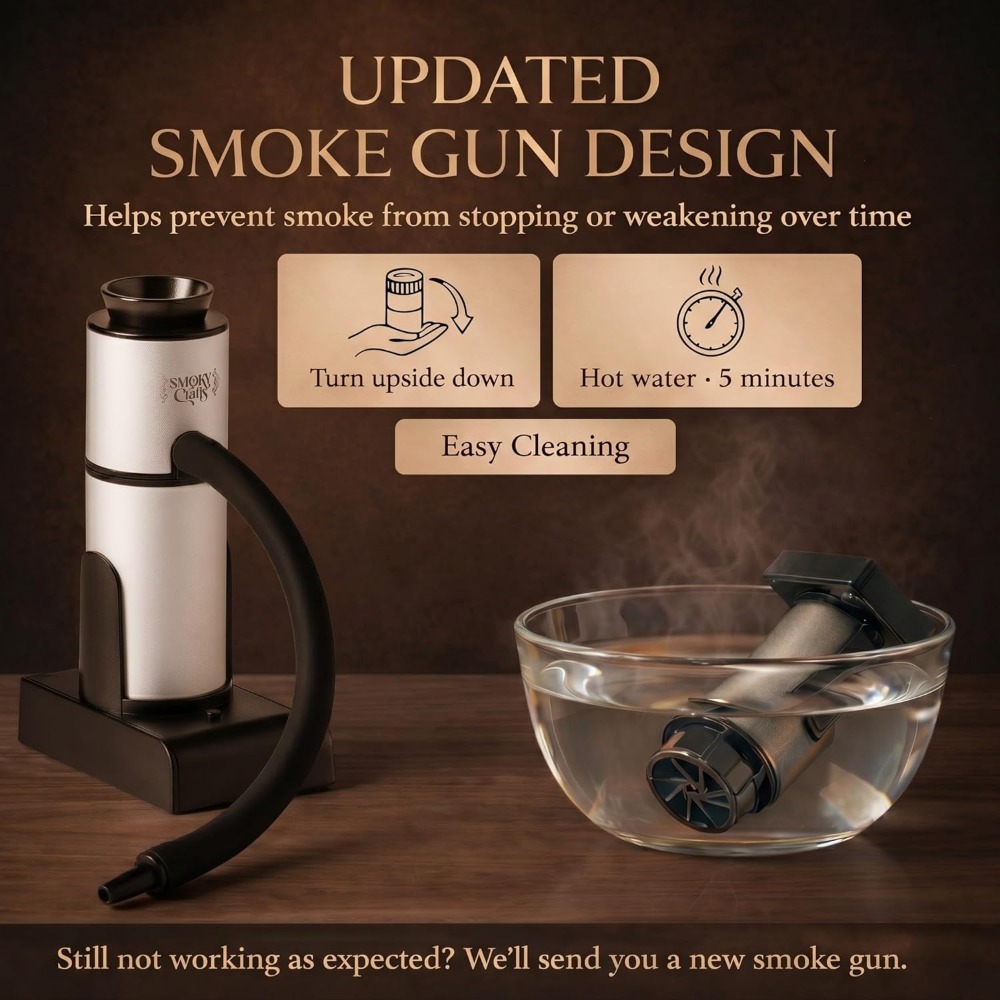 Whiskey Smoker Kit with Smoke  - Smoker Box Wood Chip บทวิจารณ์และราคา