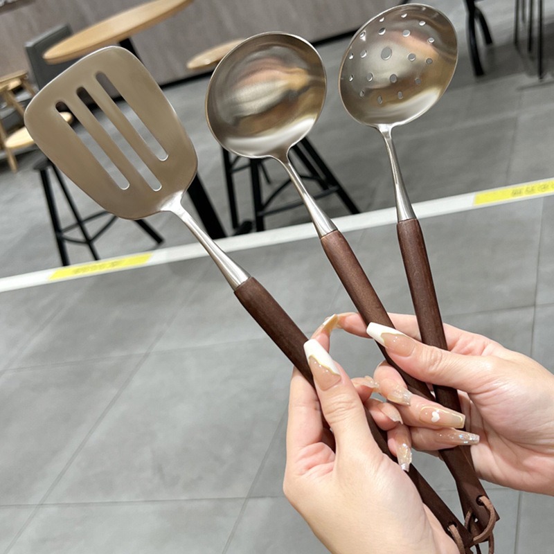 Thickened 304 Stainless Steel  - Home Cooking Utensil Set บทวิจารณ์และราคา