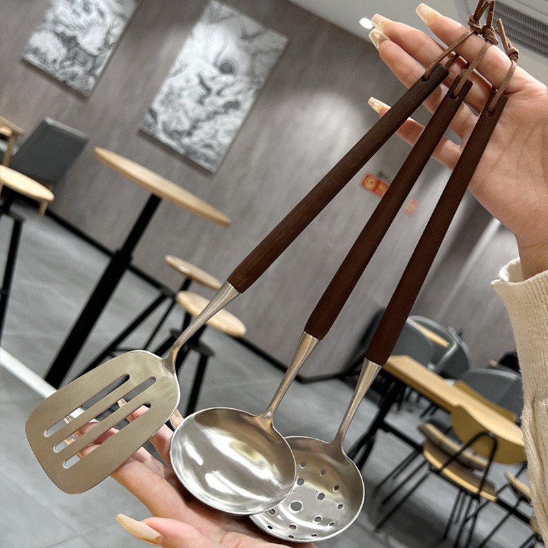 Thickened 304 Stainless Steel  - Home Cooking Utensil Set บทวิจารณ์และราคา